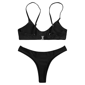CERRIC STUD LINE UP BIKINI ブラック CERRIC STUD LINE UP BIKINI ブラック